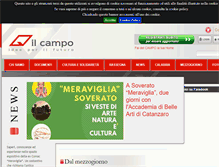 Tablet Screenshot of lnx.associazioneilcampo.com